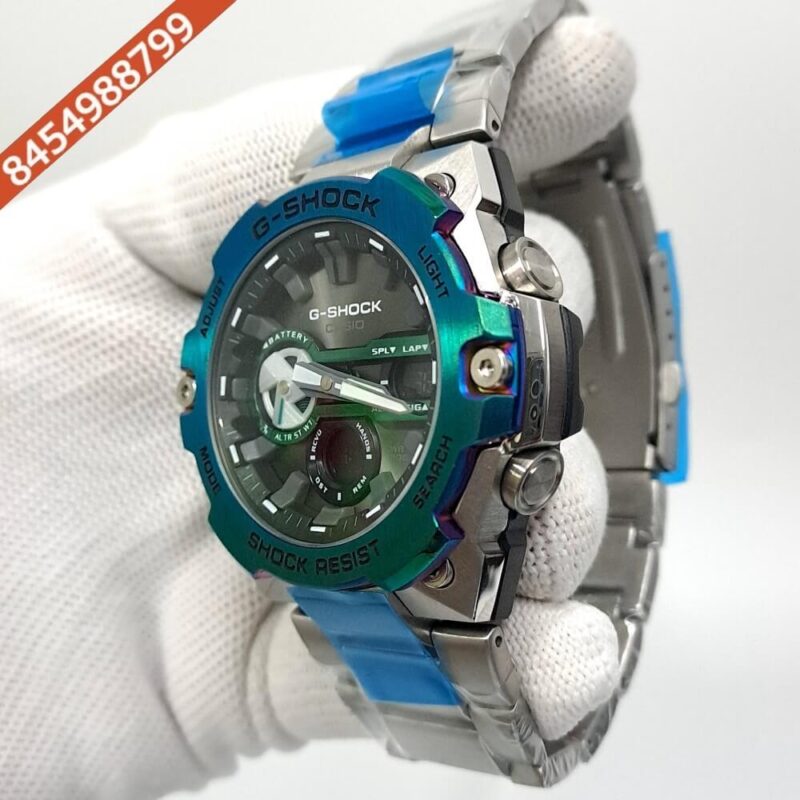 Casio G-Shock Stainless Steel Black Dial Swiss Watch - Image 3