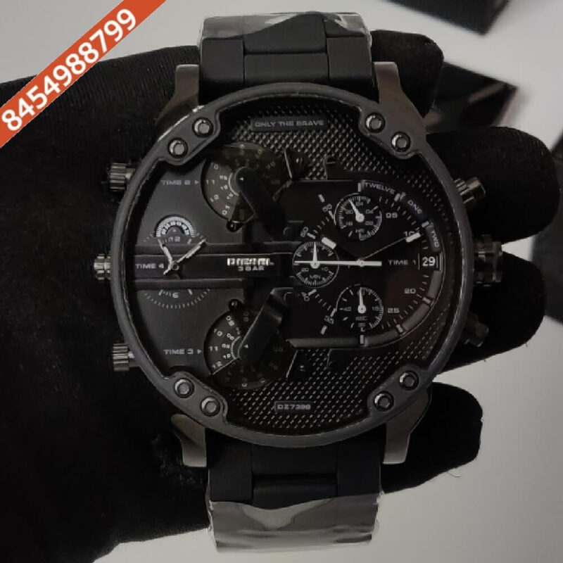 Diesel Mr. Daddy Dz-7396 Chronograph Full Black Swiss Watch
