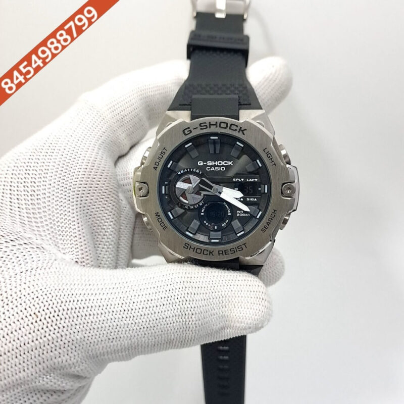 G-Shock Casio Black Rubber Strap Black Dial Swiss Watch