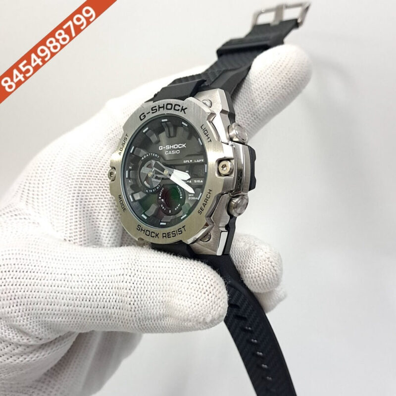 G-Shock Casio Black Rubber Strap Black Dial Swiss Watch - Image 3