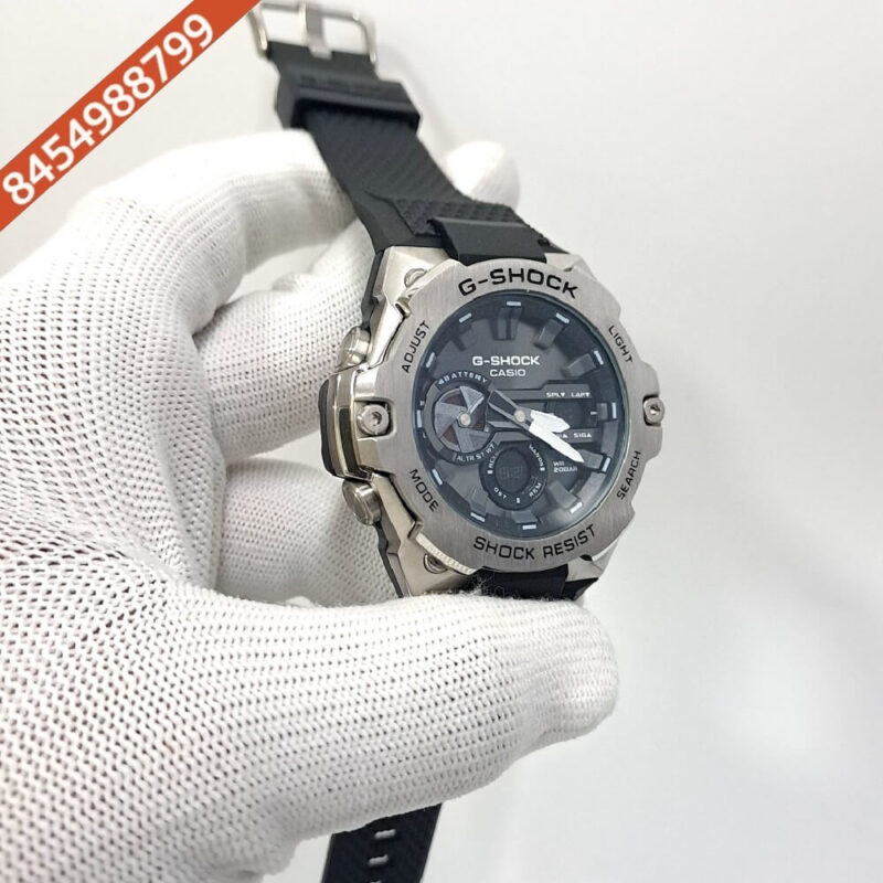 G-Shock Casio Black Rubber Strap Black Dial Swiss Watch - Image 2