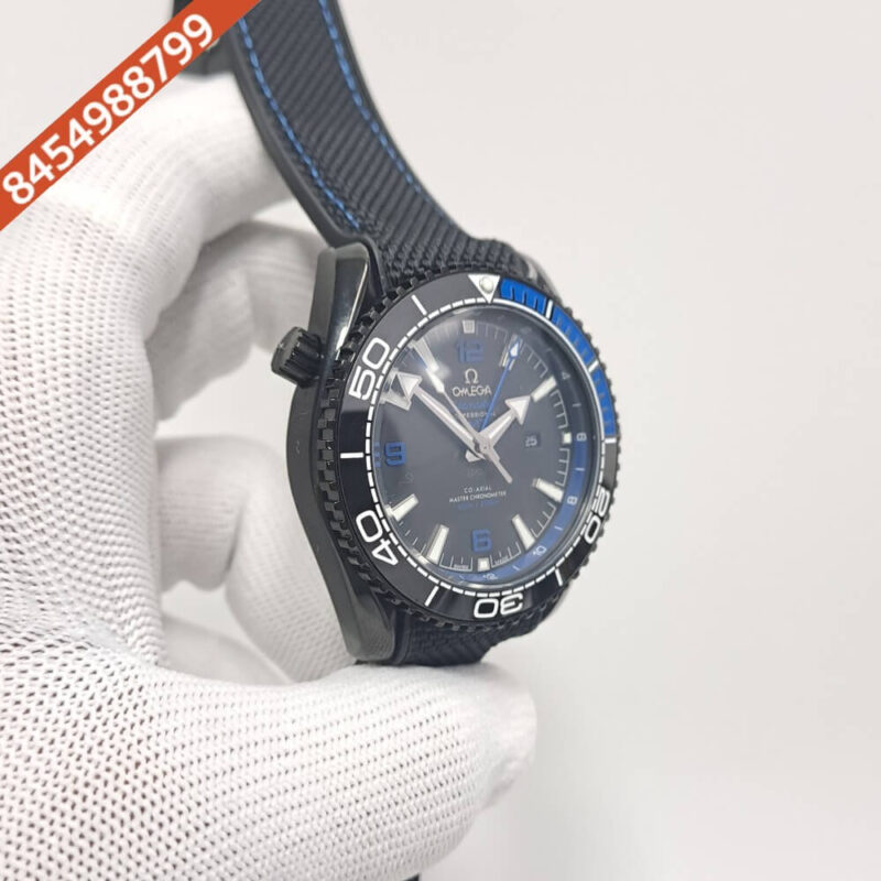 Omega Planet Ocean 600M Co‑Axial Diver Black Swiss Automatic Watch - Image 2