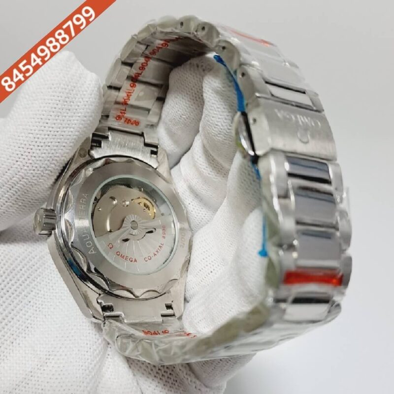 Omega Seamaster Aqua Terra Master Chronometer Blue Dial Swiss Automatic Watch - Image 4