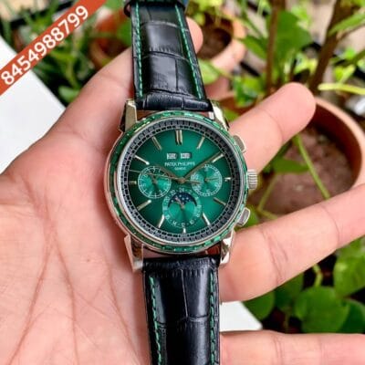 Patek Philippe Grand Complications Green Dial Swiss Automatic Watch