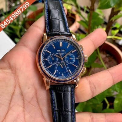 Patek Philippe Grand Complications Blue Dial Swiss Automatic Watch