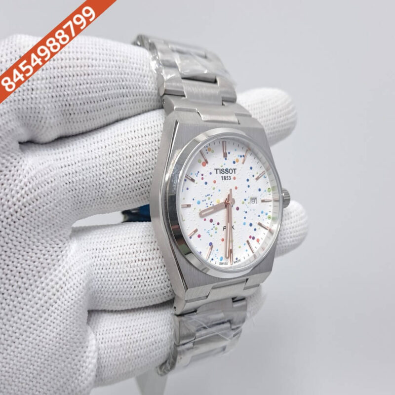 Tissot PRX Artic Steel Sky White Dial Swiss Watch - Image 2
