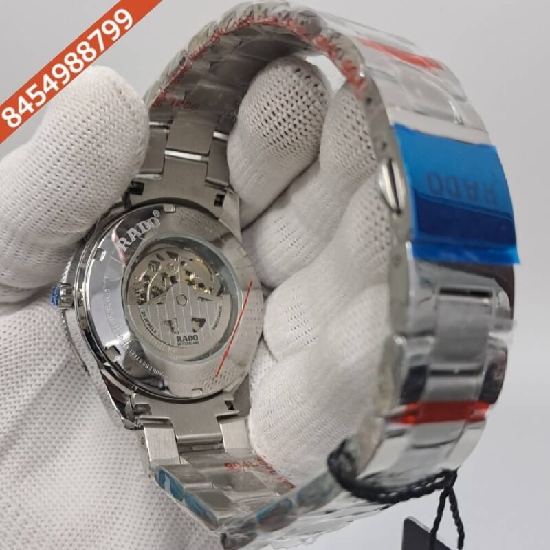 Rado Captain Cook Skeleton Dial Stainless Steel Strap Swiss Automatic Watch - Image 4