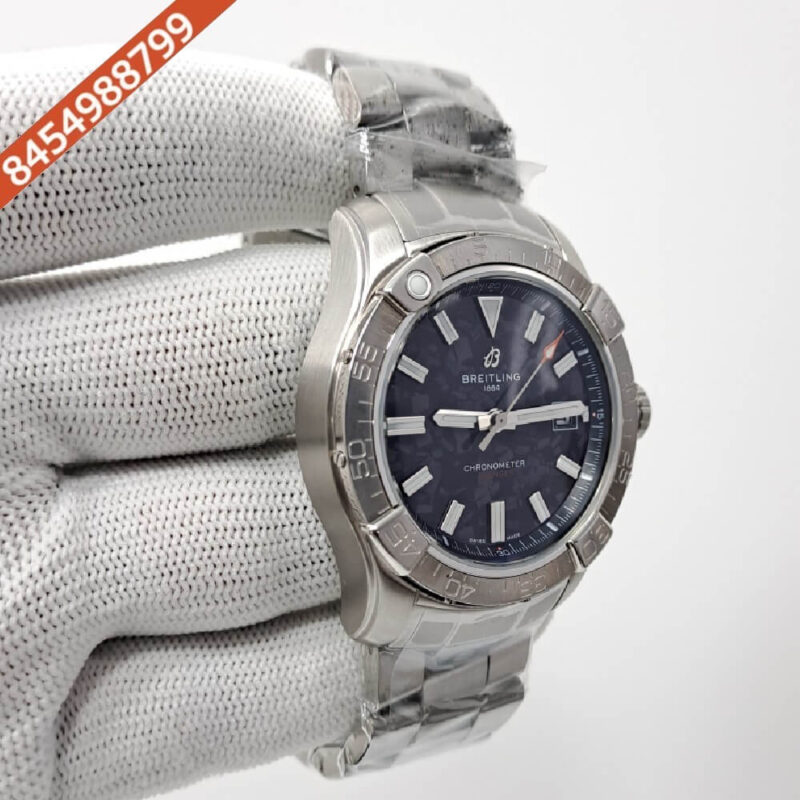 Breitling Chronometer Avenger Black Dial Structure Stainless Steal Swiss Automatic Watch - Image 2