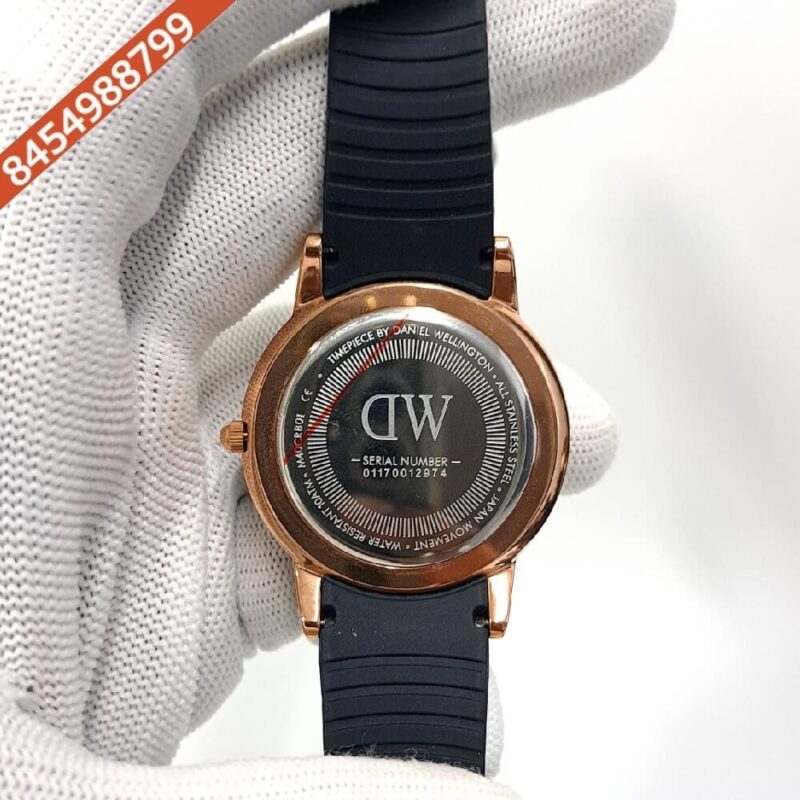 Daniel Wellington Ladies Black Dial full Swiss Watch - Image 4
