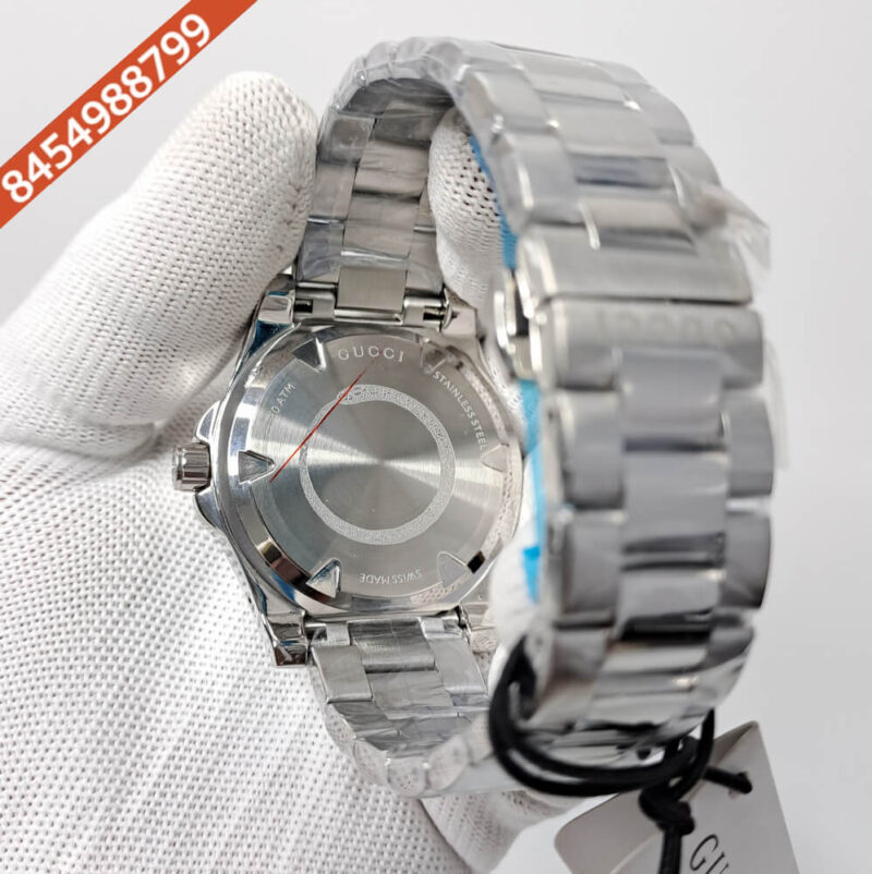 Gucci Dive YA136357 Blue Dial Stainless Steel Swiss Watch - Image 4