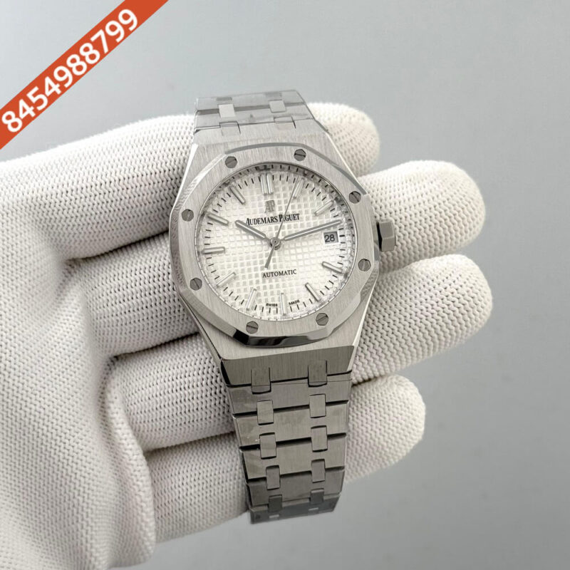 Audemars Piguet Royal Oak Silver White Dial Swiss Automatic Watch