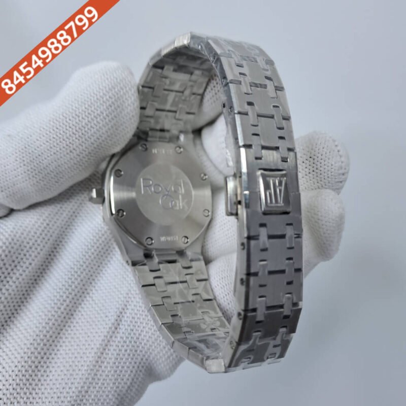 Audemars Piguet Royal Oak Silver White Dial Swiss Watch - Image 4