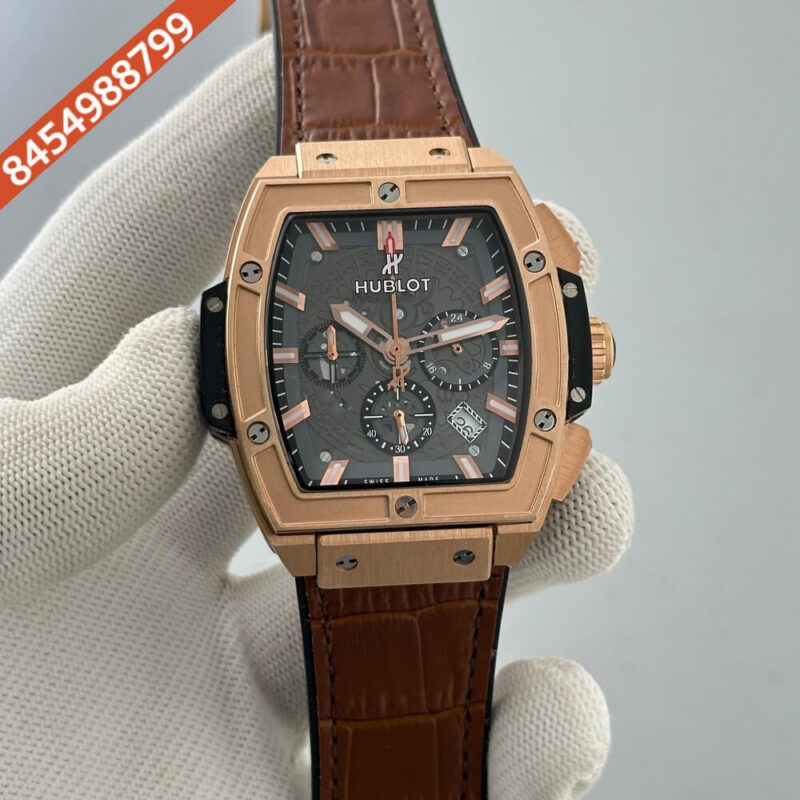 Hublot Spirit Of Big Bang King RoseGold Grey Dial Swiss Watch