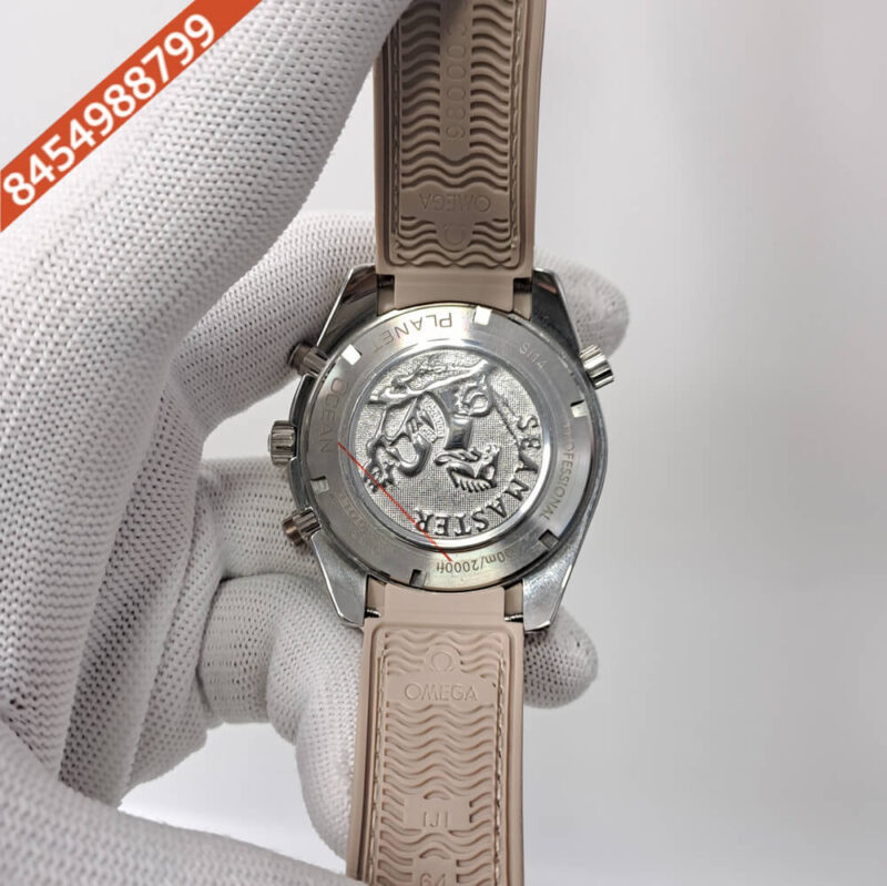 Omega Seamaster Planet Ocean 600M Full Beige Swiss Watch - Image 4