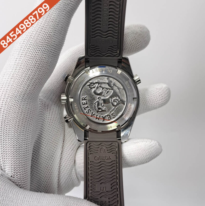 Omega Seamaster Planet Ocean 600M Full Grey Swiss Watch - Image 4