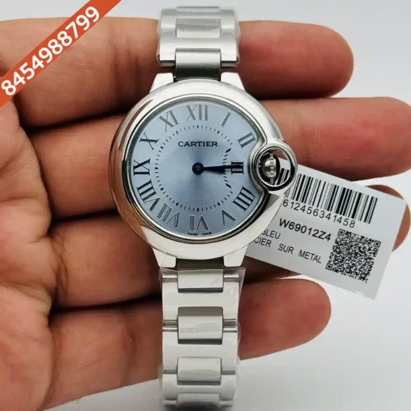 Cartier Ballon Bleu De Blue Dial Swiss Watch