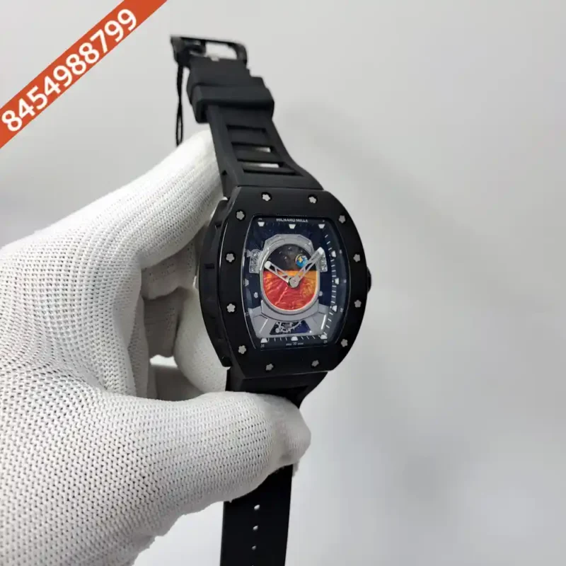 Richard Mille RM52-05 Tourbillon Full Black Limited Edition Swiss Automatic Watch - Image 3