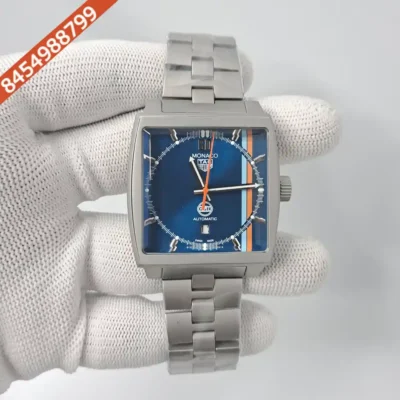 Tag Heuer Monaco Gulf Titanium Edition Blue Dial Swiss Automatic Watch