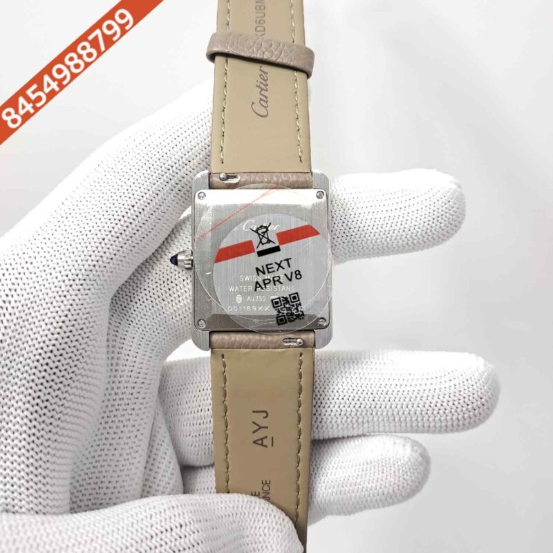 Cartier Tank Must Roman Marker Full Grey White Dial Swiss watch - Image 4