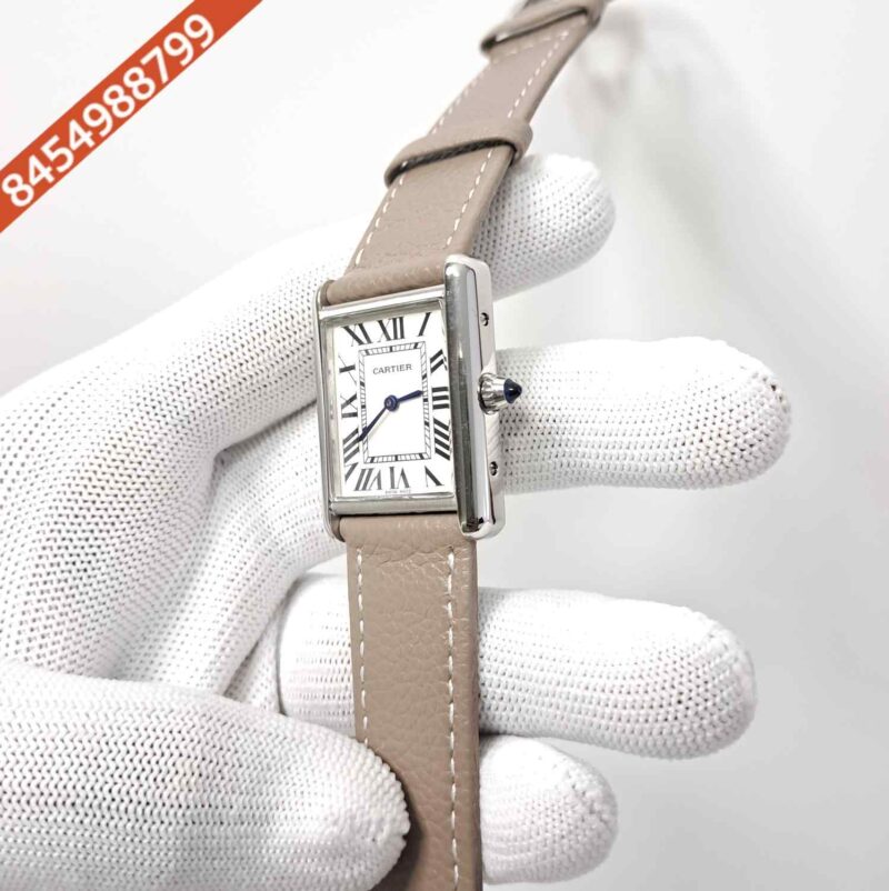 Cartier Tank Must Roman Marker Full Grey White Dial Swiss watch - Image 2