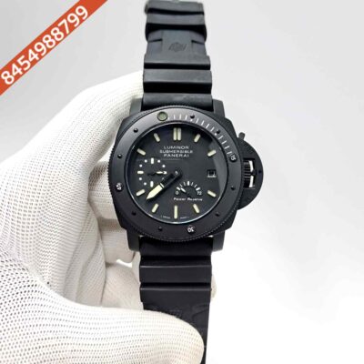 Luminor Panerai Submersible Power Reserve Full Black Swiss Automatic Watch