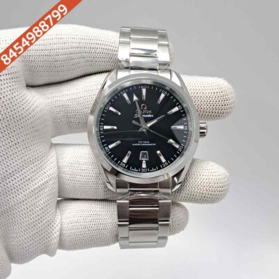 Omega Seamaster Aqua Terra Steel Black Dial Swiss Automatic Watch