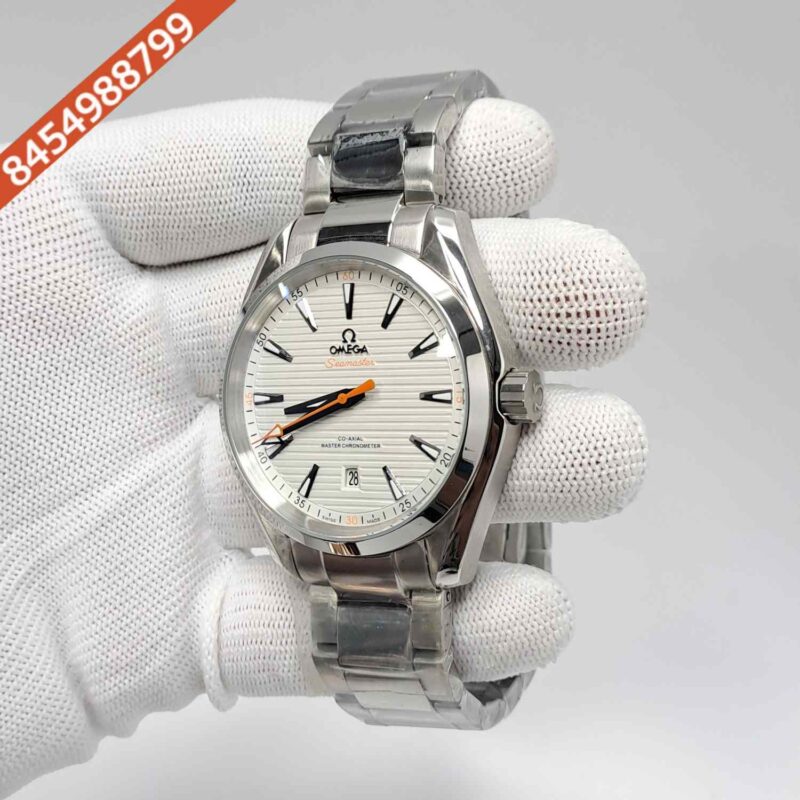 Omega Seamaster Aquaterra Master Chronometer Steel White Dial Swiss Automatic Watch - Image 2
