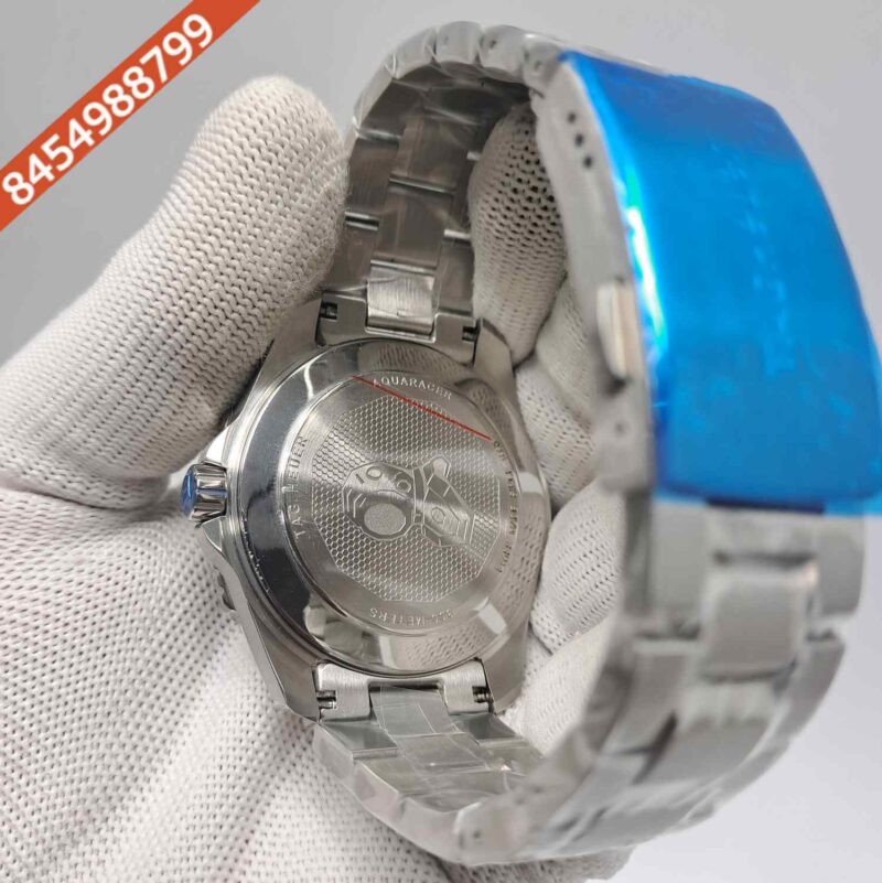 Tag Heuer Aqua Racer Professional 300 GMT Black Dial Swiss Automatic Watch - Image 4