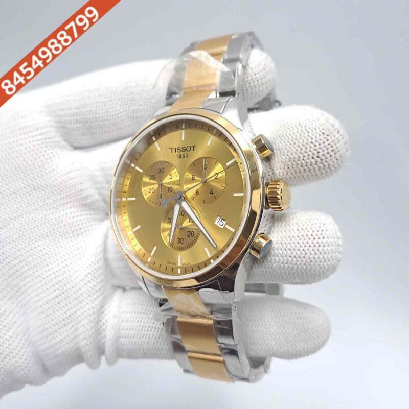 Tissot Chrono XL Classic T116.617 Dual Tone Gold Dial Store Quality Swiss Watch - Image 2