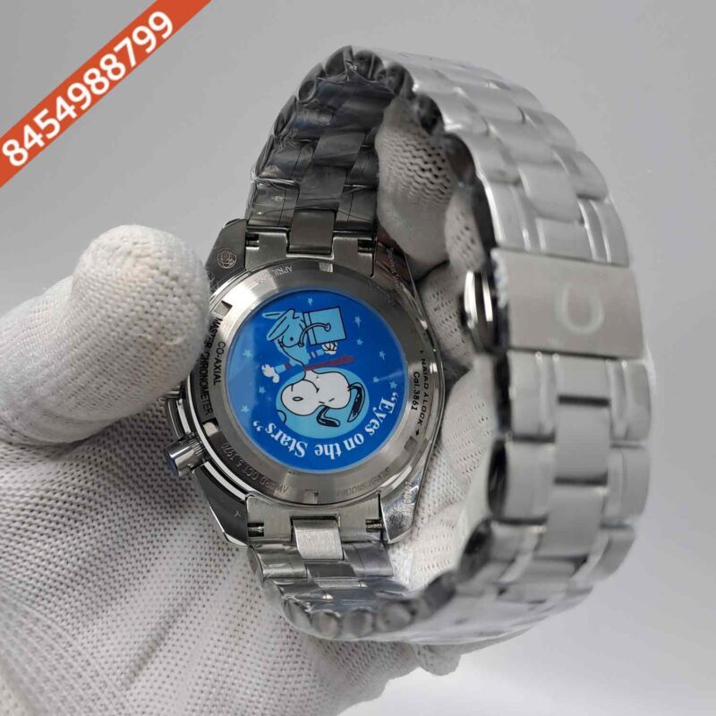 Omega Speedmaster Eyes On The Stars Steel Black Dial Swiss Watch - Image 4