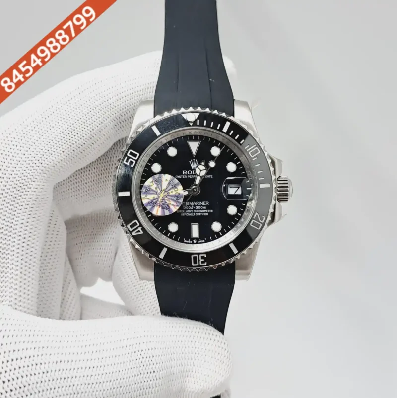 Rolex Submariner Full Black Edition Swiss  Automatic Watch