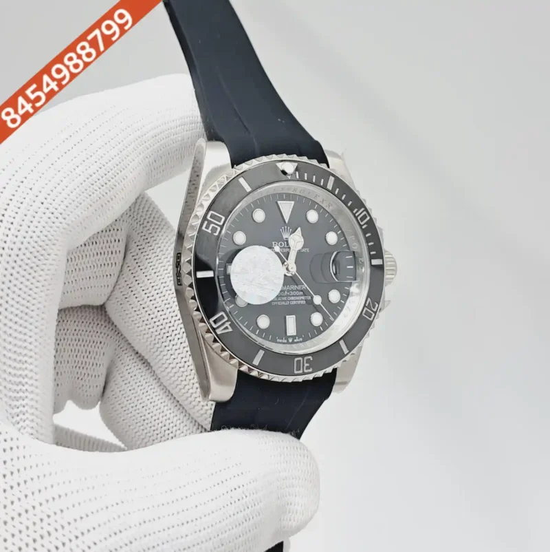 Rolex Submariner Full Black Edition Swiss  Automatic Watch - Image 3