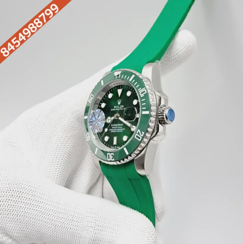 Rolex Submariner Full Green Edition Swiss  Automatic Watch - Image 2
