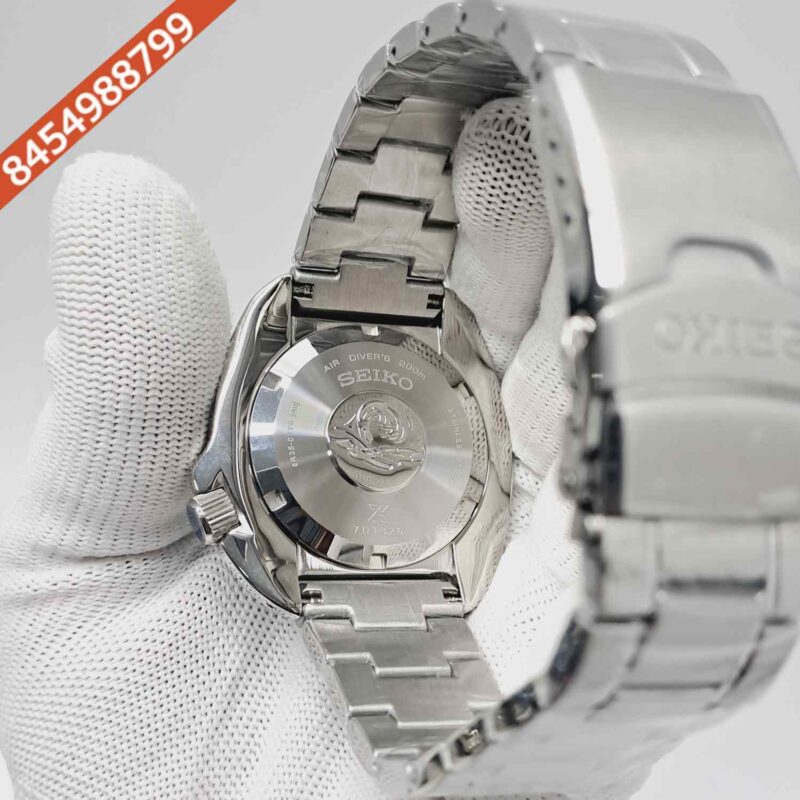 Seiko Prospex The Captain Willard 200m Divers Black Dial Swiss Automatic Watch - Image 4