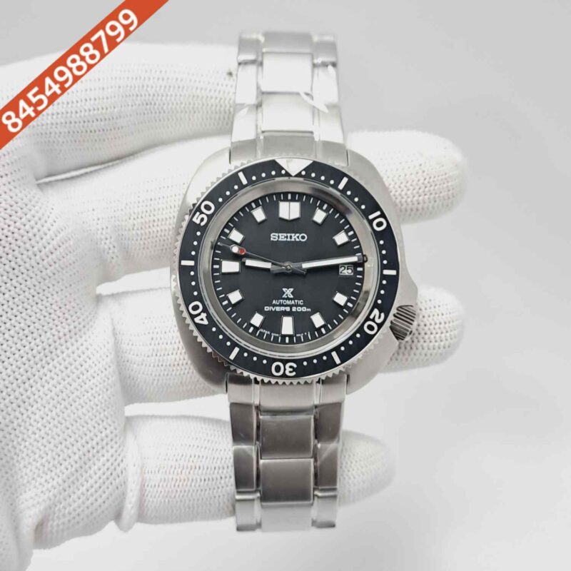 Seiko Prospex The Captain Willard 200m Divers Black Dial Swiss Automatic Watch
