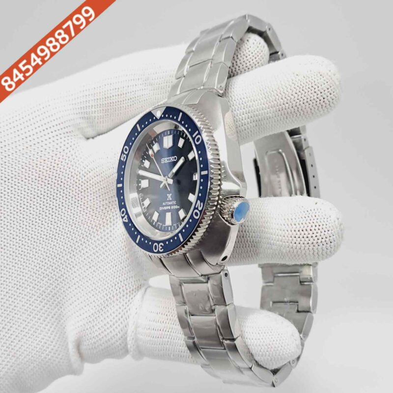 Seiko Prospex The Captain Willard 200m Divers Blue Dial Swiss Automatic Watch - Image 2