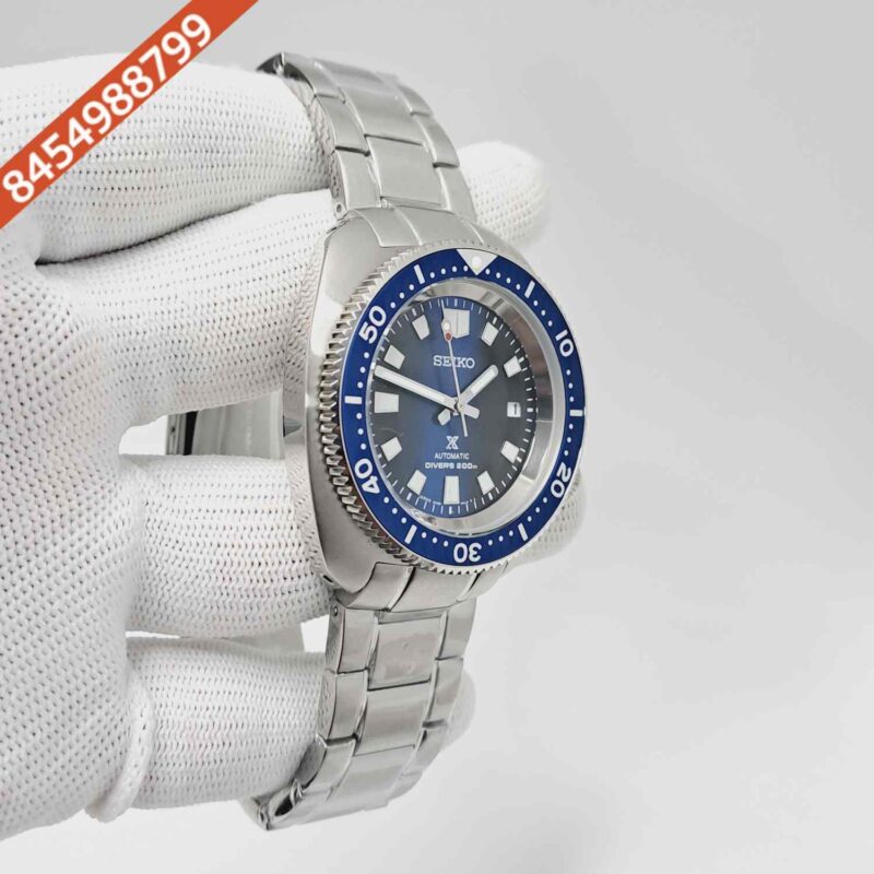 Seiko Prospex The Captain Willard 200m Divers Blue Dial Swiss Automatic Watch - Image 3