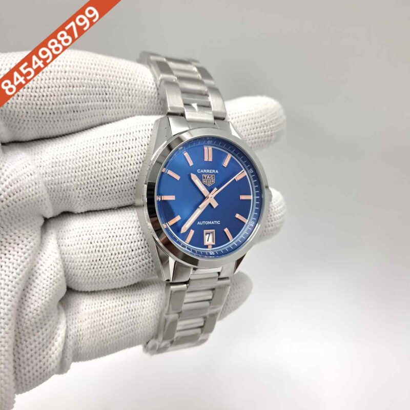 TAG Heuer Carrera Date-Steel Blue Dial Swiss Watch - Image 3