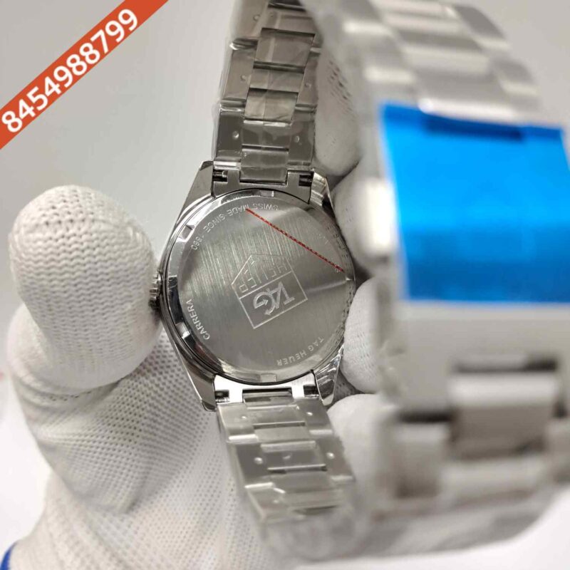 TAG Heuer Carrera Date-Steel Blue Dial Swiss Watch - Image 4