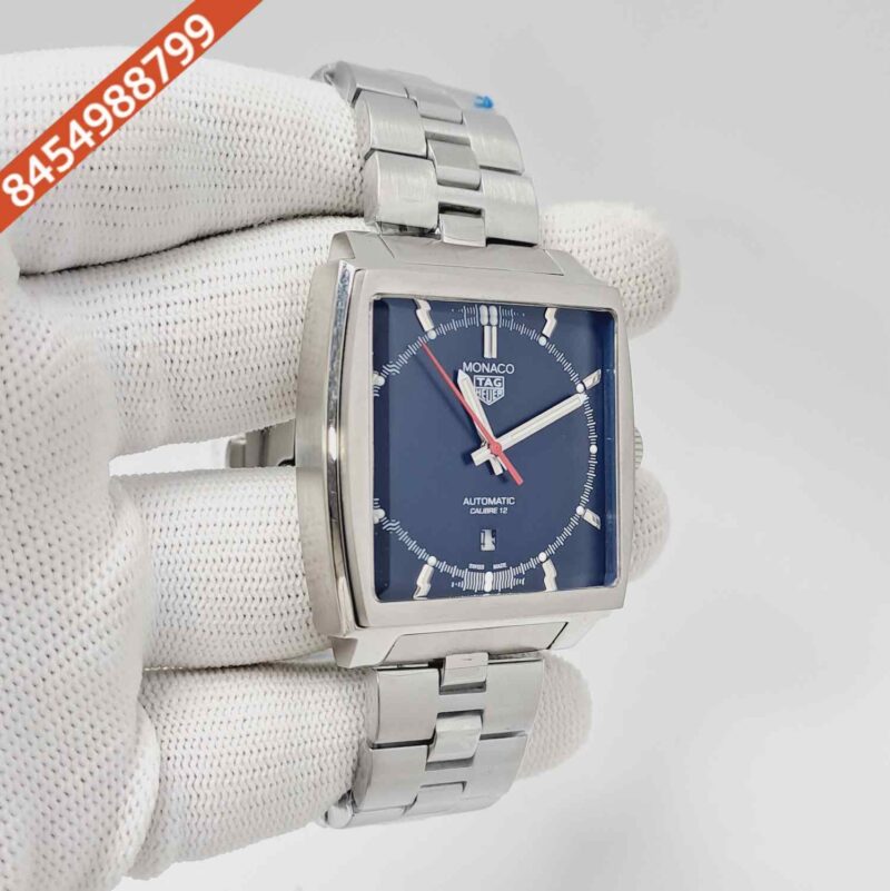 Tag Heuer Monaco Steel Black Dial Swiss Automatic Watch - Image 3