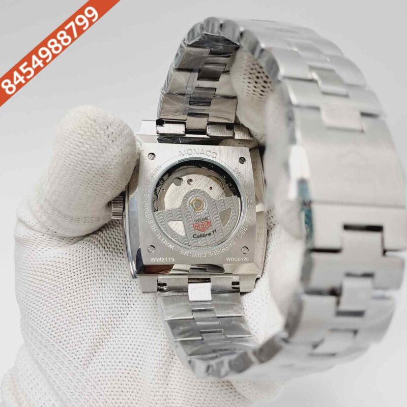 Tag Heuer Monaco Steel Green Dial Swiss Automatic Watch - Image 4
