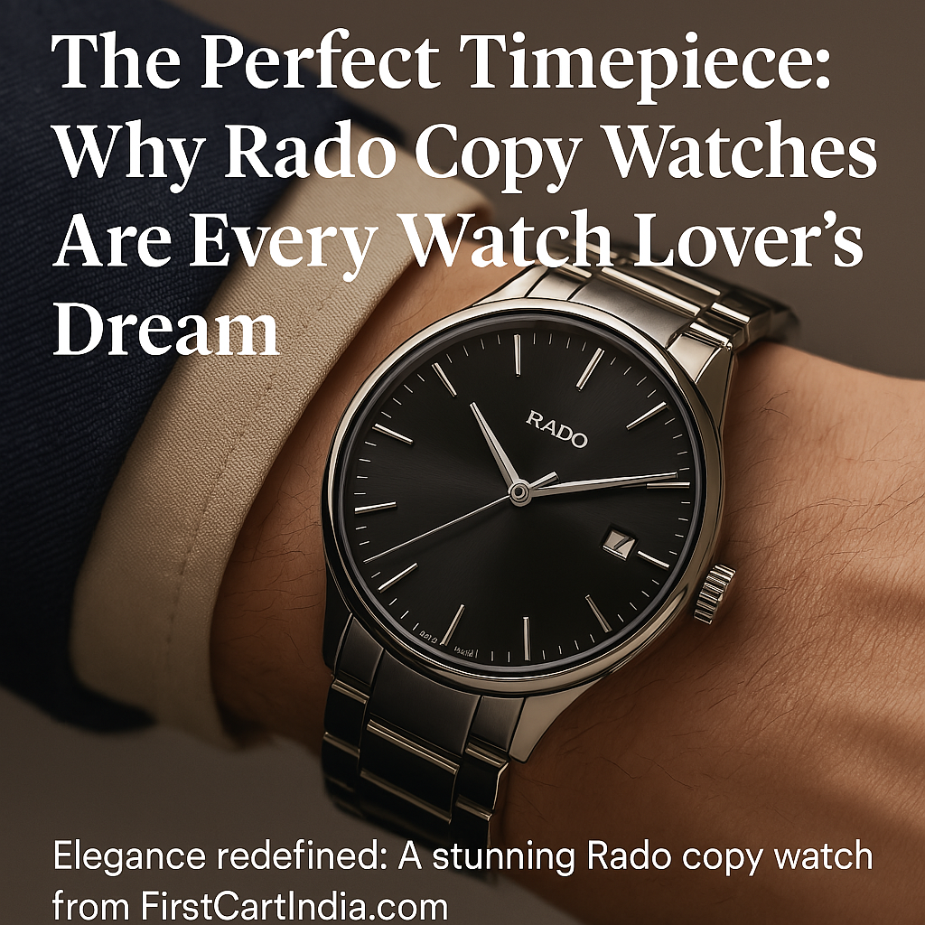 Read more about the article The Perfect Timepiece: Why Rado Copy Watches Are Every Watch Lover’s Dream