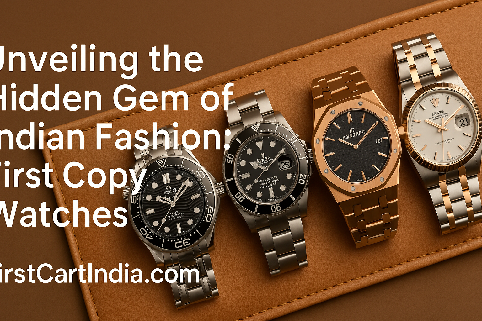 You are currently viewing Unveiling the Hidden Gem of Indian Fashion: First Copy Watches