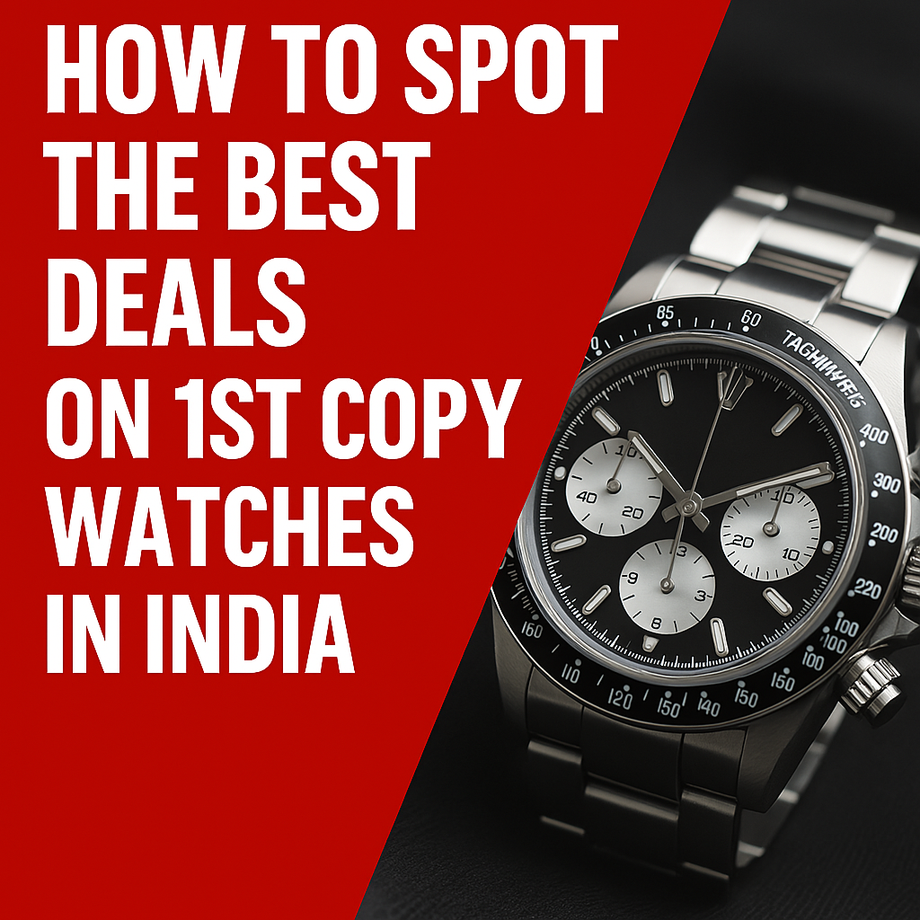You are currently viewing The Ultimate Guide to Finding the Best 1st Copy Watches in India