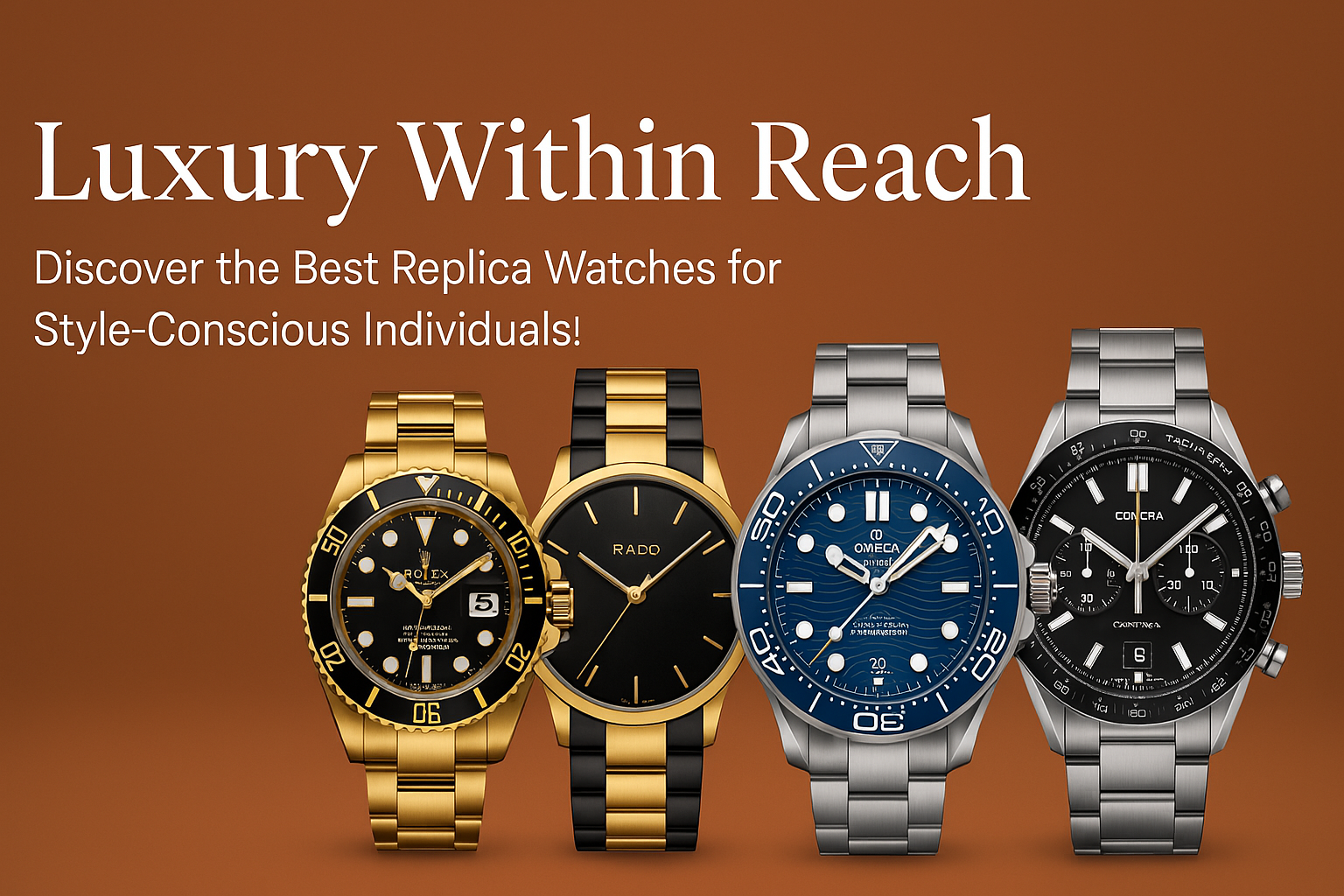 Read more about the article Luxury Within Reach: Discover the Best Replica Watches for Style-Conscious Individuals