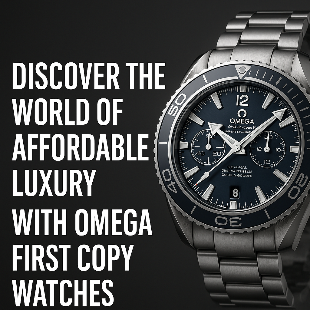 You are currently viewing Discover the World of Affordable Luxury with Omega First Copy Watches