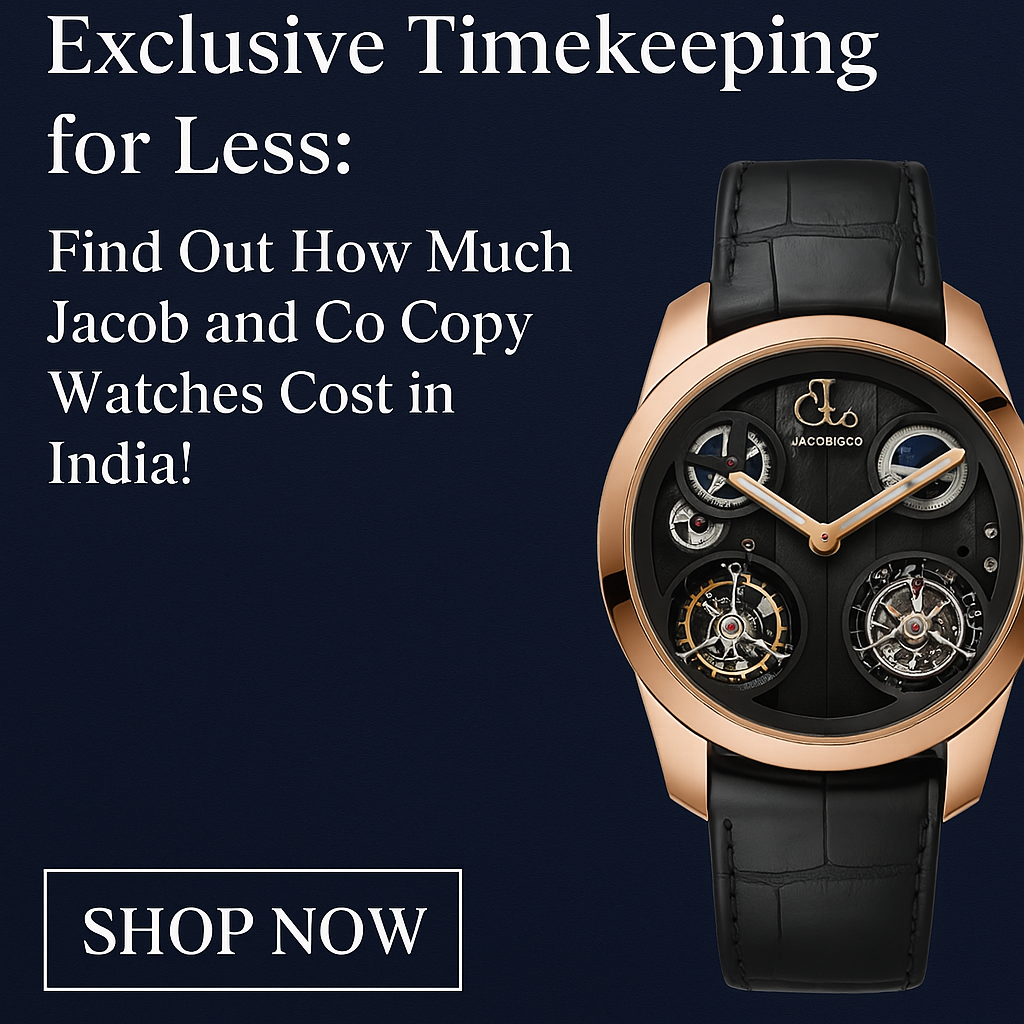 Read more about the article Exclusive Timekeeping for Less: Find Out How Much Jacob and Co Copy Watches Cost in India