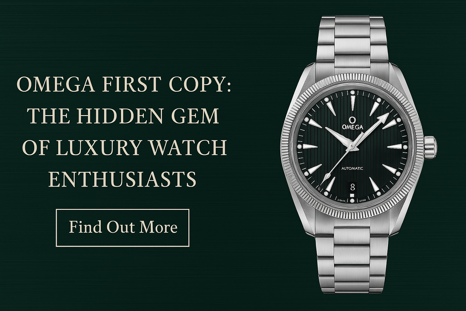 Read more about the article Omega First Copy Price: The Hidden Gem of Luxury Watch Enthusiasts
