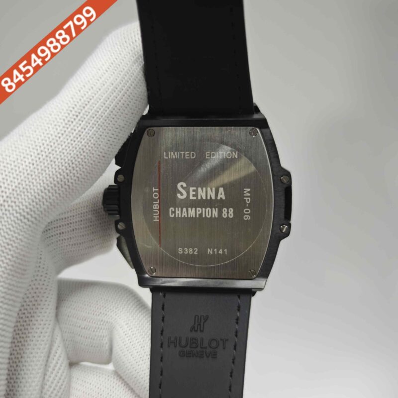 Hublot MP-06 Senna Champion 88 Full Black Limited Edition Swiss Automatic Watch - Image 4