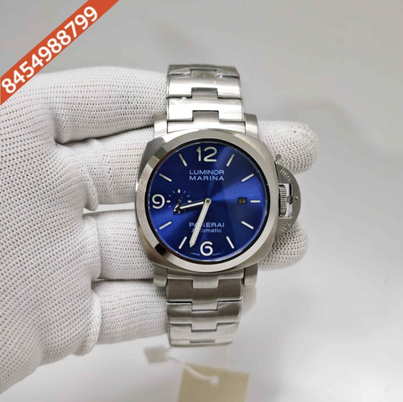 Luminor Panerai Marina Officine PAM01314 Steel Blue Dial Stainless Steel Strap Swiss Automatic Watch